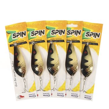 Блесна колеб. SKYFISH "Z-SPIN", Атом, 67 мм, 22 гр, цвет: 5#